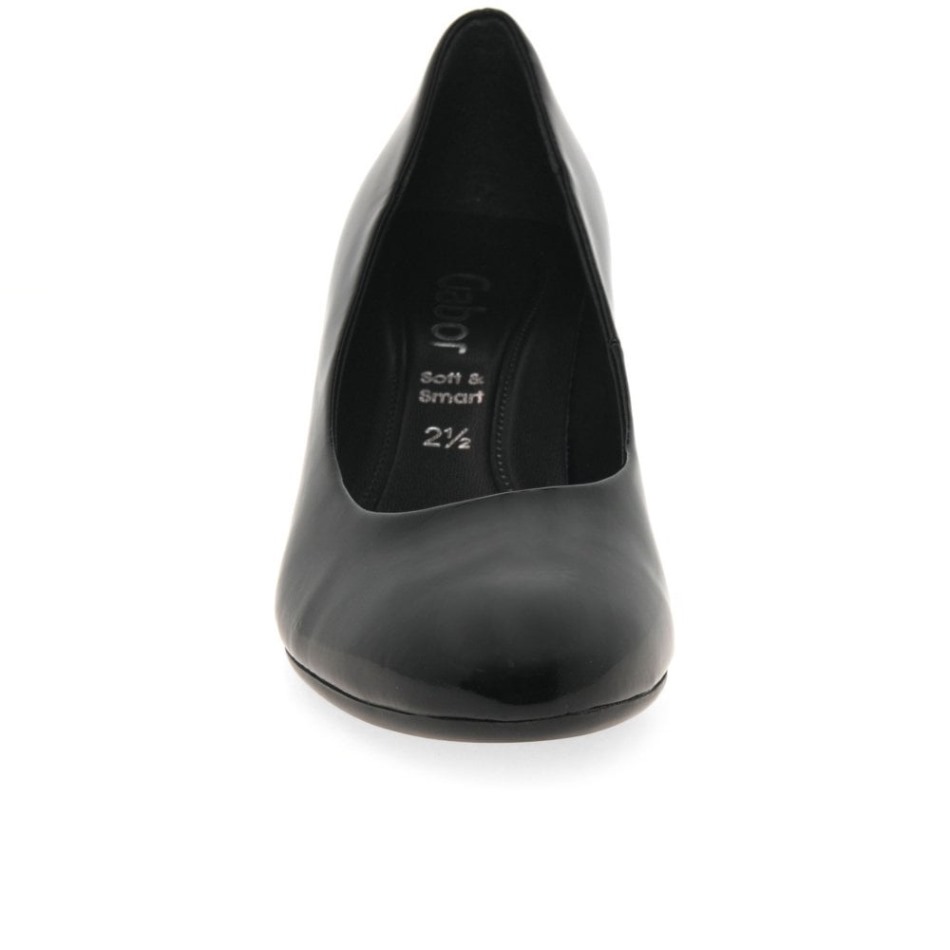 Gabour | Escarpins Exclusifs Nesta I I Noirs Vernis Pour Femme